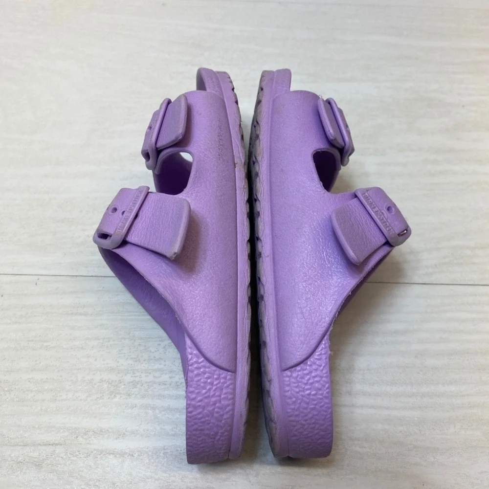 Birkenstock Kids 29 Arizona Sandals Slide Purple EVA Waterproof Beach Shoes 11